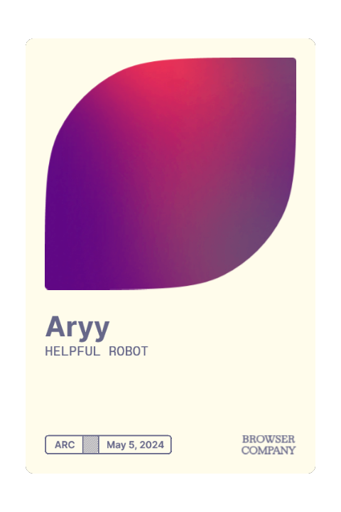 Aryy Code